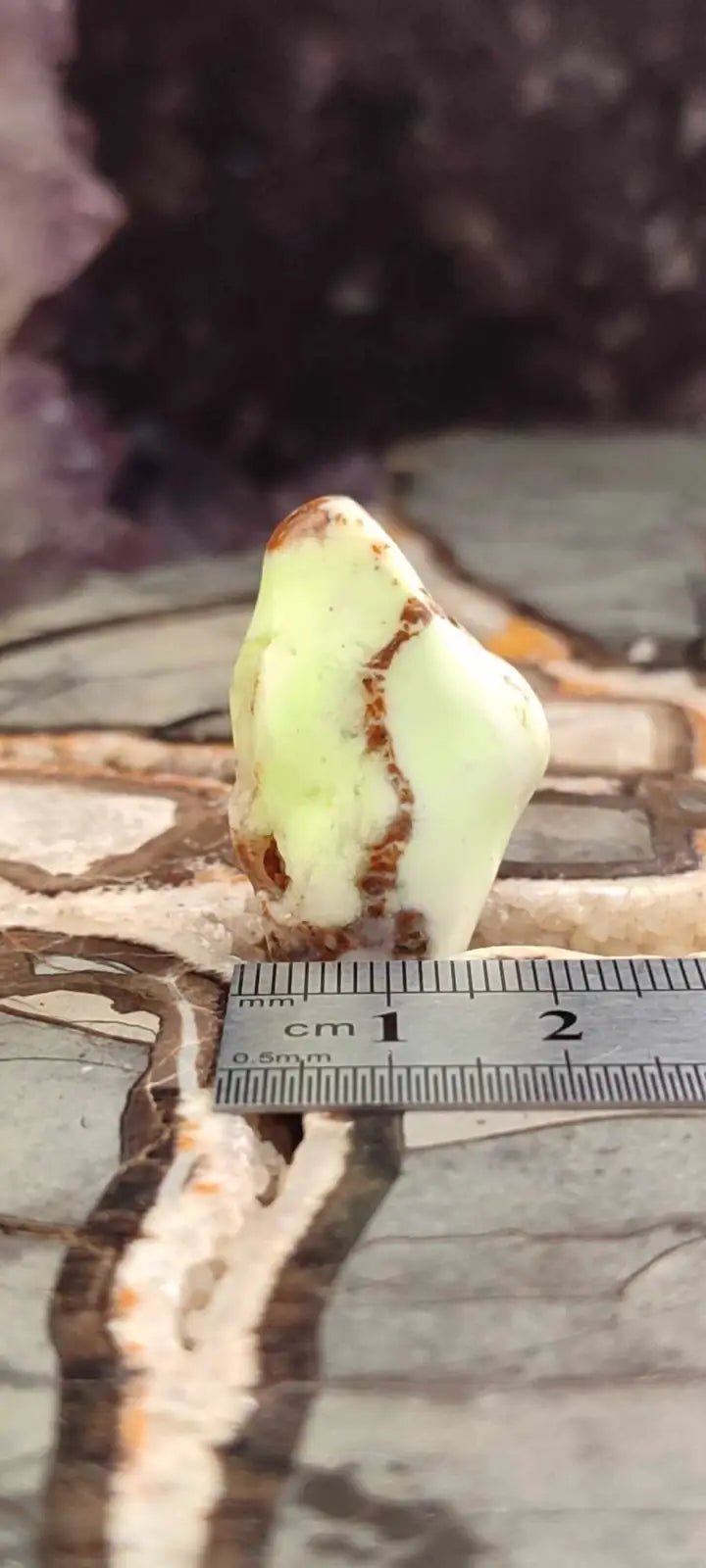 Chargez l&#39;image dans la visionneuse de la galerie, Chrysoprase du Kazakhstan pierre roulée Grade A++++ Chrysoprase pierre roulée
