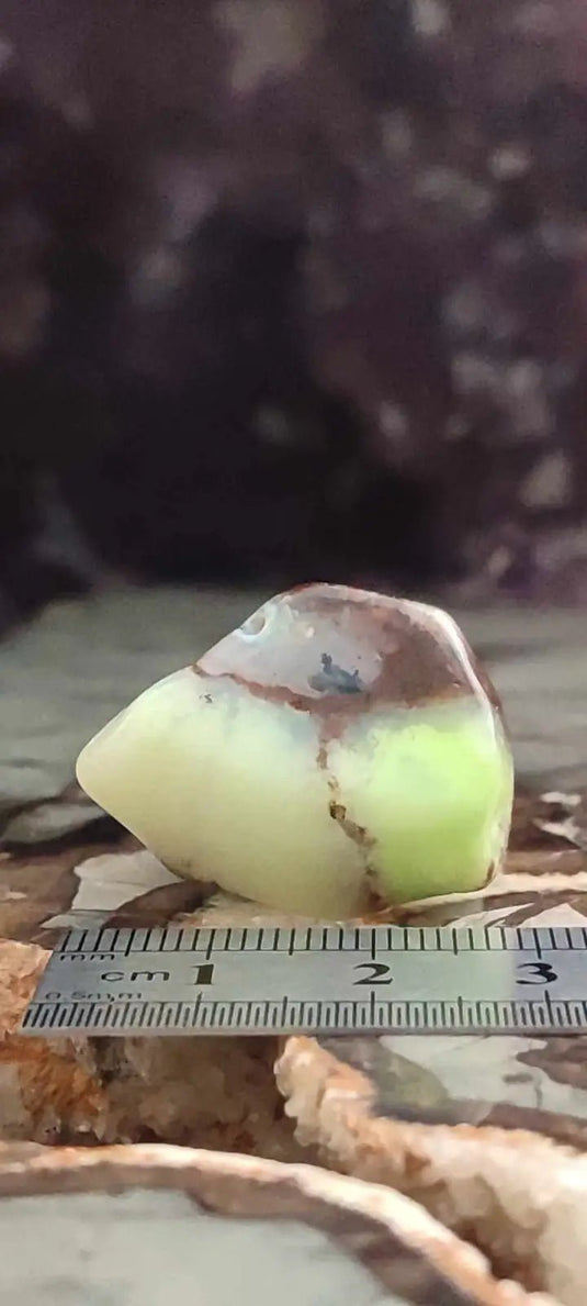 Chrysoprase du Kazakhstan pierre roulée Grade A++++ Chrysoprase pierre roulée