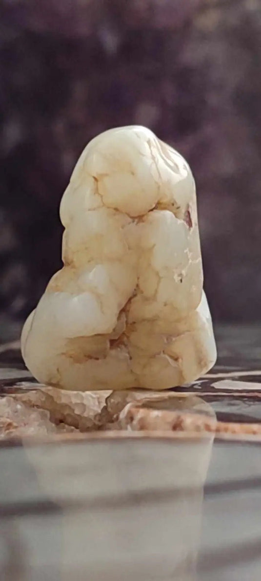 Chrysoprase du Kazakhstan pierre roulée Grade A+++ Chrysoprase pierre roulée