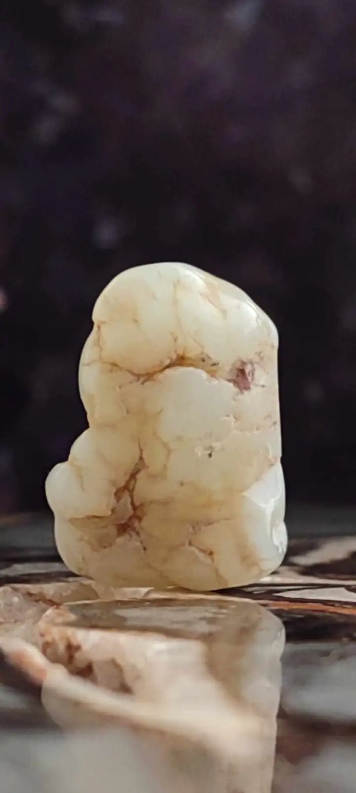 Chargez l&#39;image dans la visionneuse de la galerie, Chrysoprase du Kazakhstan pierre roulée Grade A+++ Chrysoprase pierre roulée
