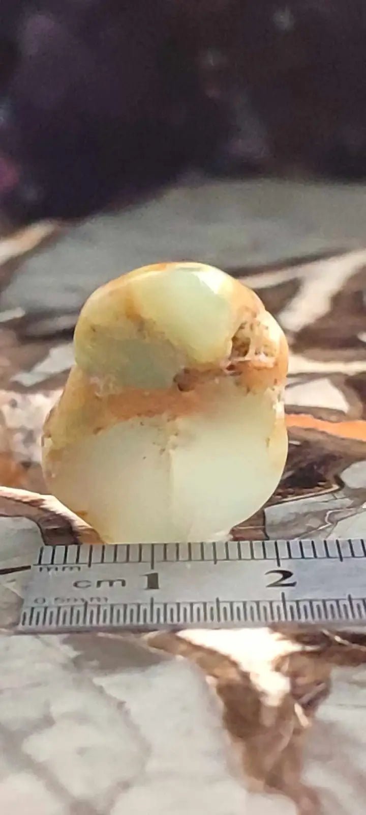 Chargez l&#39;image dans la visionneuse de la galerie, Chrysoprase du Kazakhstan pierre roulée Grade ’Extra’ Chrysoprase pierre roulée
