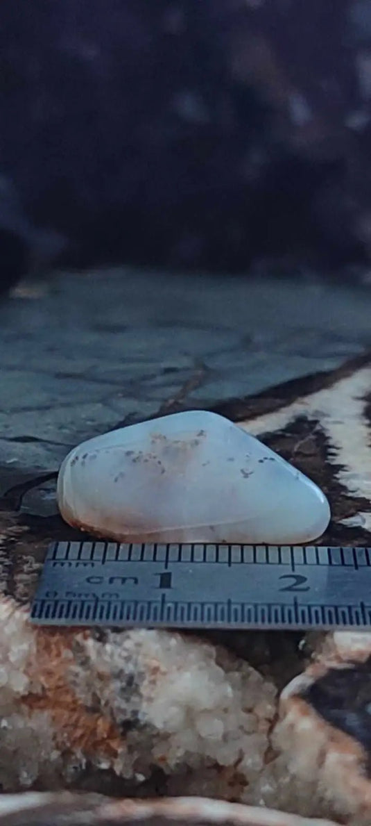 Chrysoprase du Kazakhstan pierre roulée Grade ’Extra’ Chrysoprase pierre roulée