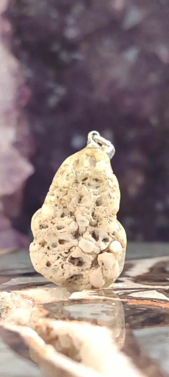 Chargez l&#39;image dans la visionneuse de la galerie, Chrysoprase du Kazakhstan sur matrice pendentif Grade A++++ Monté argt925 (fourni avec cordon) Chrysoprase pendentifs
