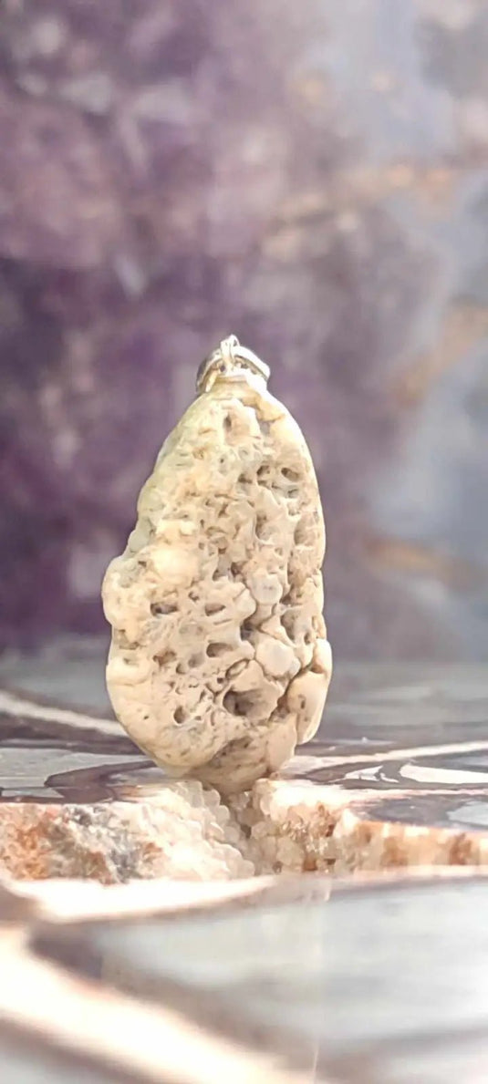 Chrysoprase du Kazakhstan sur matrice pendentif Grade A++++ Monté argt925 (fourni avec cordon) Chrysoprase pendentifs