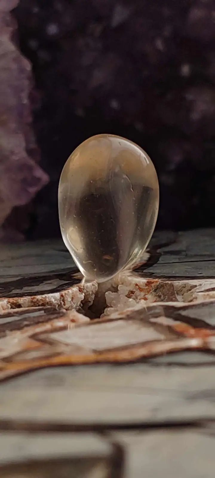 Load image into Gallery viewer, Citrine claire naturelle et véritable du Brésil pierre roulée Grade A++++ Citrine pierre roulée
