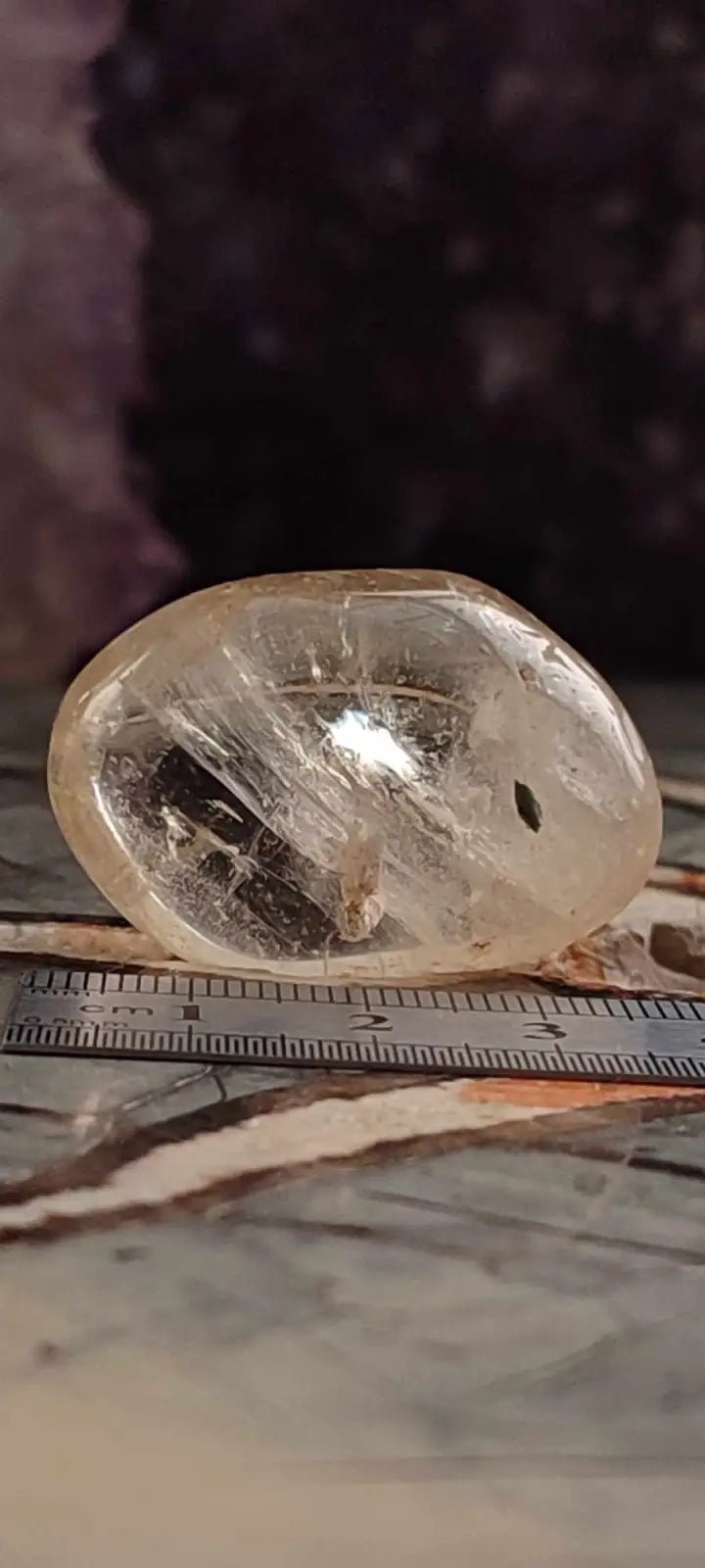 Chargez l'image dans la visionneuse de la galerie, Citrine claire naturelle et véritable du Brésil pierre roulée Grade A++++ Citrine pierre roulée
