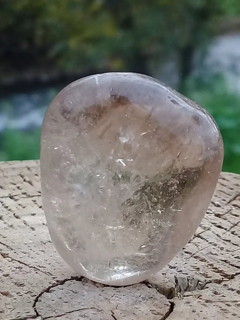 Load image into Gallery viewer, Citrine claire naturelle et véritable du Brésil pierre roulée Grade A++++ Citrine pierre roulée
