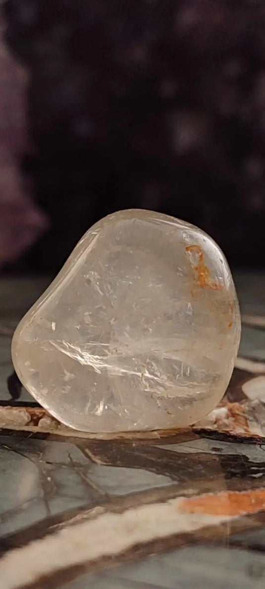Citrine claire naturelle et véritable du Brésil pierre roulée Grade A++++ Citrine pierre roulée