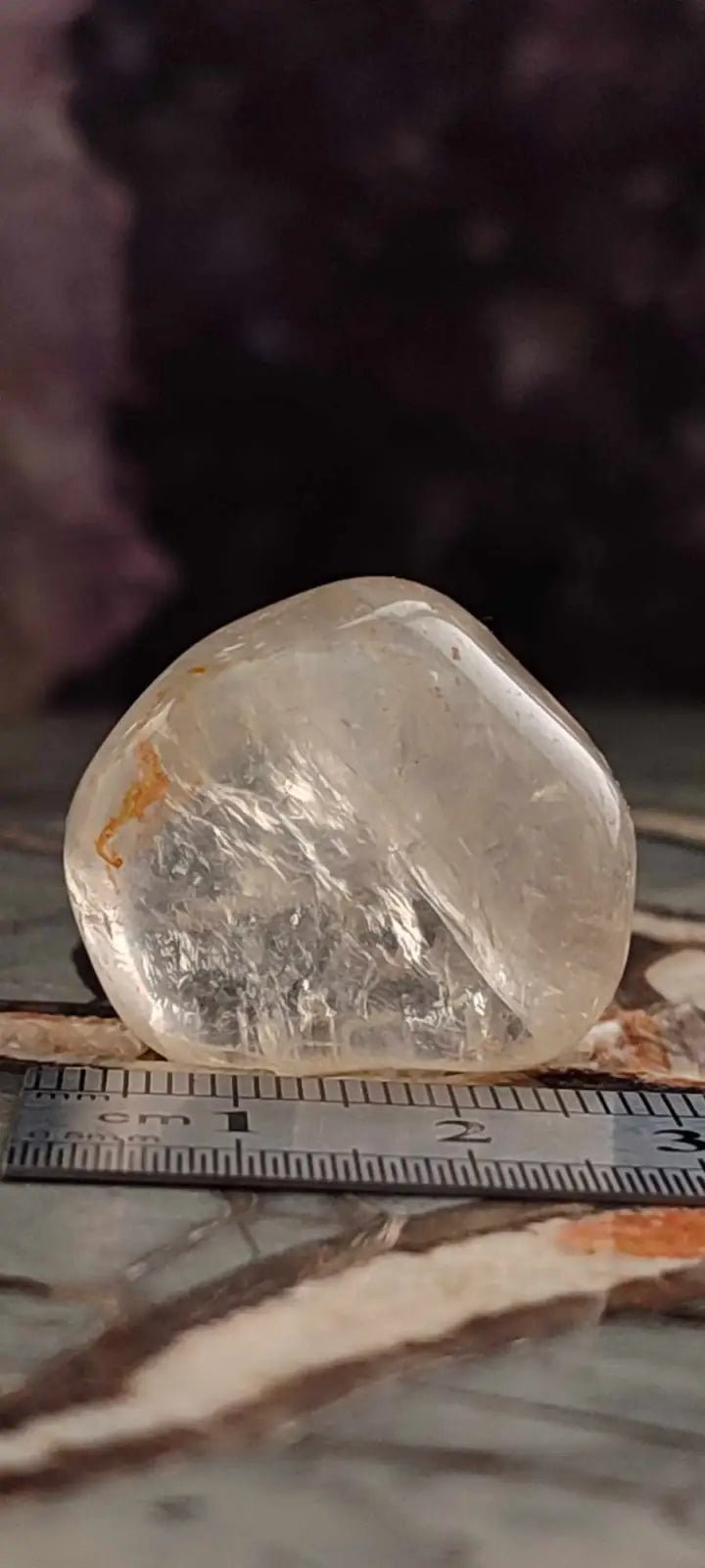 Chargez l'image dans la visionneuse de la galerie, Citrine claire naturelle et véritable du Brésil pierre roulée Grade A++++ Citrine pierre roulée
