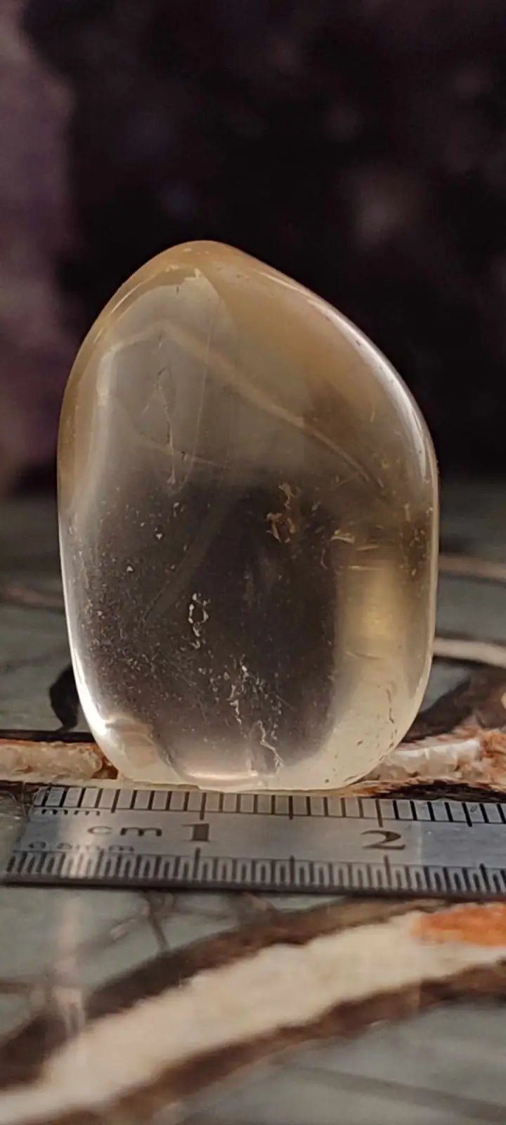 Load image into Gallery viewer, Citrine claire naturelle et véritable du Brésil pierre roulée Grade A++++ Citrine pierre roulée
