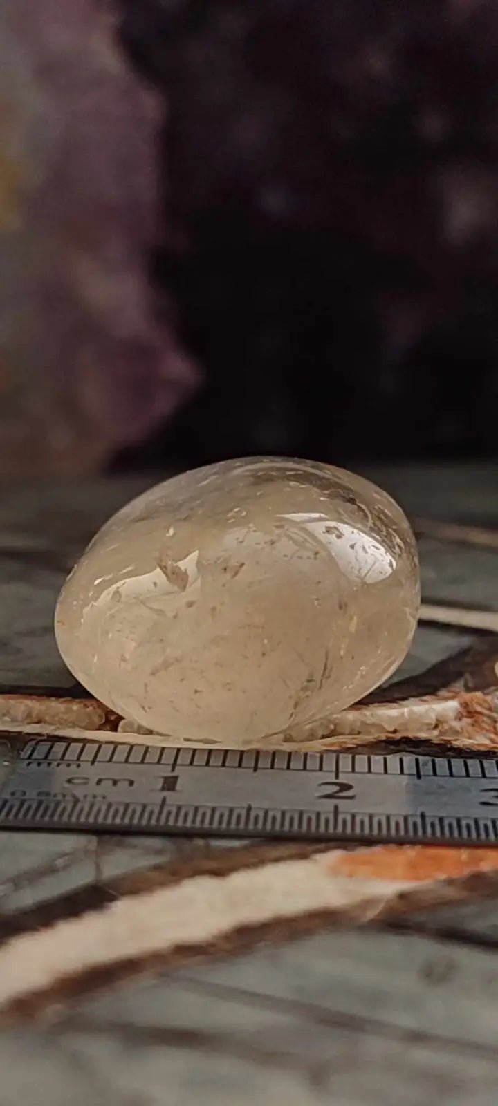 Chargez l'image dans la visionneuse de la galerie, Citrine claire naturelle et véritable du Brésil pierre roulée Grade A++++ Citrine pierre roulée
