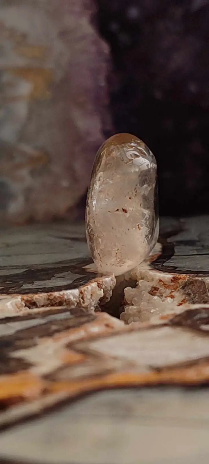 Chargez l'image dans la visionneuse de la galerie, Citrine claire naturelle et véritable du Brésil pierre roulée Grade A++++ Citrine pierre roulée
