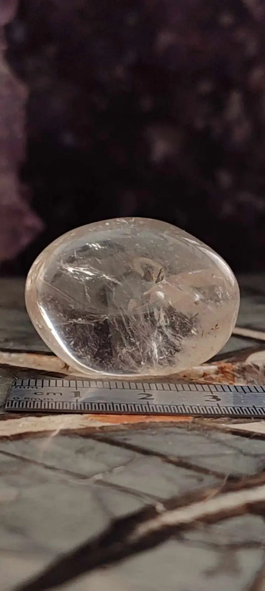 Citrine claire naturelle et véritable du Brésil pierre roulée Grade A++++ Citrine pierre roulée