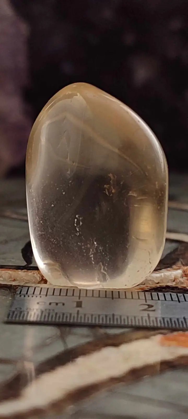 Load image into Gallery viewer, Citrine claire naturelle et véritable du Brésil pierre roulée Grade A++++ Citrine pierre roulée
