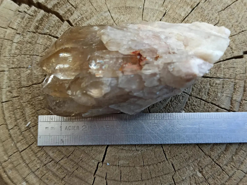 Load image into Gallery viewer, Citrine NATURELLE Authentique du Brésil - Pointe brute - Grade Prémium Citrine pointe brute

