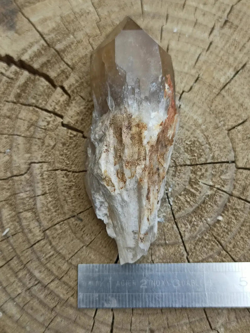 Load image into Gallery viewer, Citrine NATURELLE Authentique du Brésil - Pointe brute - Grade Prémium Citrine pointe brute
