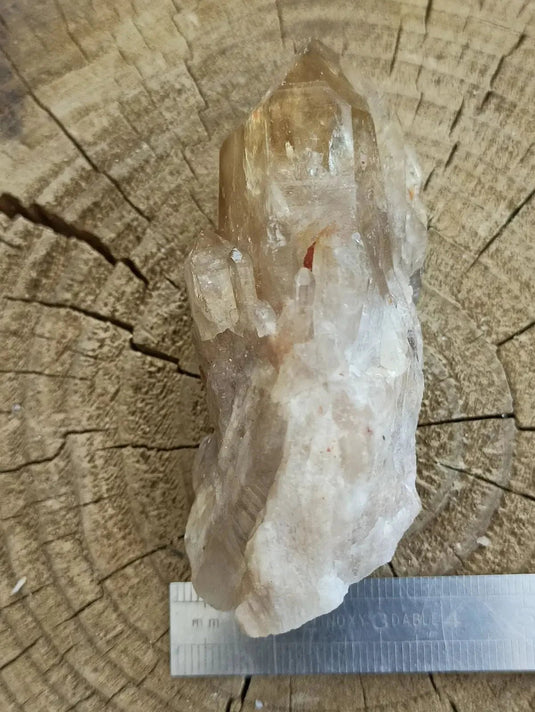 Citrine NATURELLE Authentique du Brésil - Pointe brute - Grade Prémium Citrine pointe brute