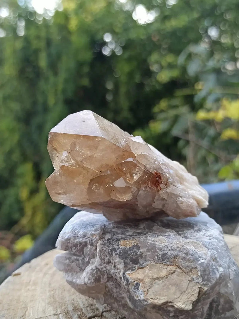 Load image into Gallery viewer, Citrine NATURELLE Authentique du Brésil - Pointe brute - Grade Prémium Citrine pointe brute

