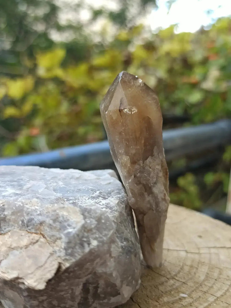 Load image into Gallery viewer, Citrine NATURELLE Authentique du Brésil - Pointe brute - Grade Prémium Citrine pointe brute
