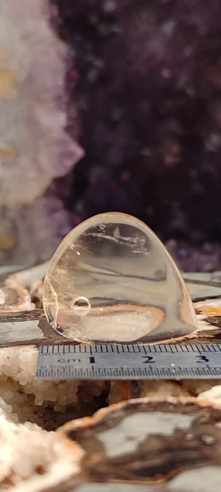 Chargez l&#39;image dans la visionneuse de la galerie, Citrine naturelle et véritable du Brésil médiator Grade A++++ Citrine naturelle Médiator
