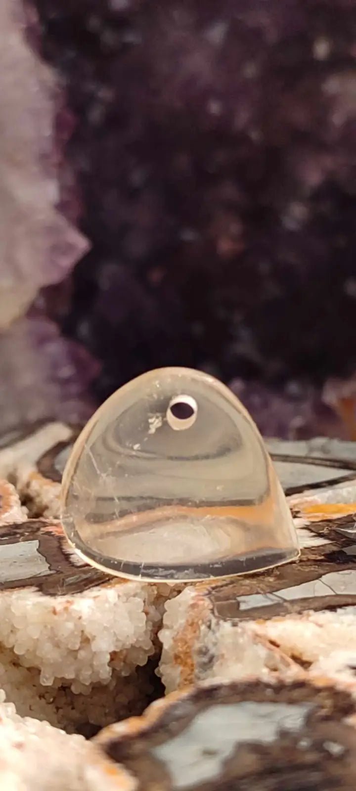 Chargez l&#39;image dans la visionneuse de la galerie, Citrine naturelle et véritable du Brésil médiator Grade A++++ Citrine naturelle Médiator
