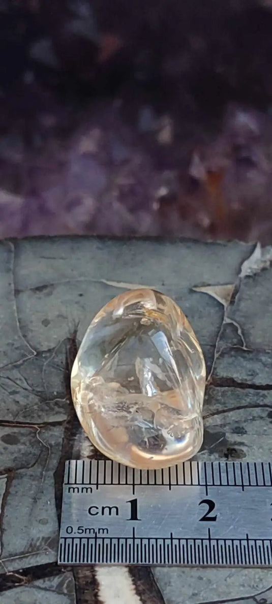 Citrine naturelle et véritable du Brésil pendentif Grade A++++ (fourni avec cordon) Citrine naturelle pendentif