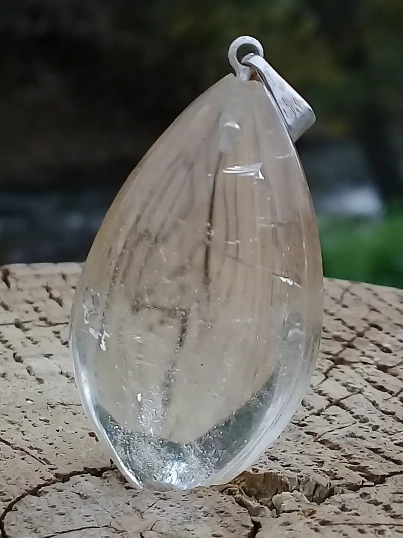 Load image into Gallery viewer, Citrine naturelle et véritable du Brésil pendentif Grade A++++ (fourni avec cordon) Citrine naturelle pendentif
