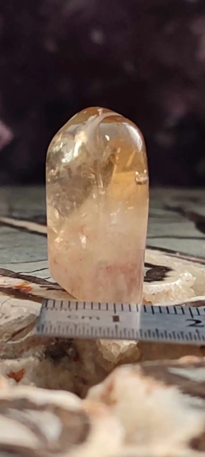 Load image into Gallery viewer, Citrine naturelle et véritable du Brésil pierre roulée Grade A++++ Citrine pierre roulée

