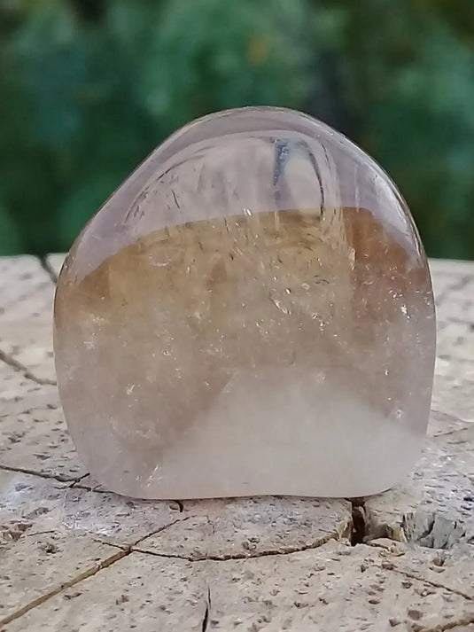 Citrine naturelle et véritable du Brésil pierre roulée Grade A++++ Citrine pierre roulée