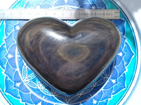 Cœur Obsidienne Œil céleste Grade A ++++ Cœur Obsidienne Œil céleste