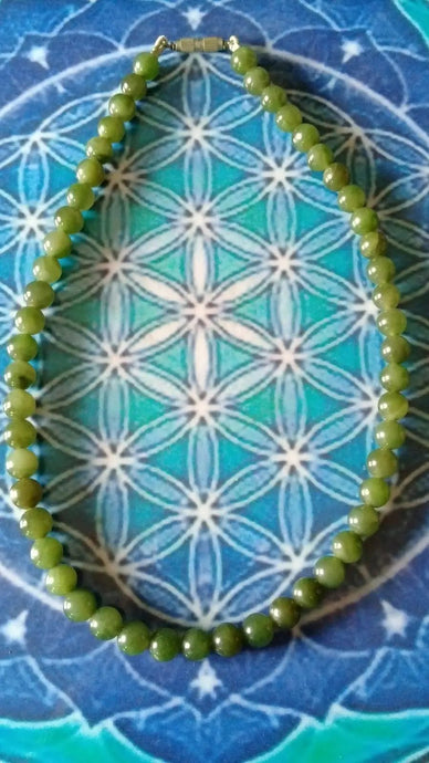 Collier en aventurine verte Grade A ++++ Collier en Aventurine verte