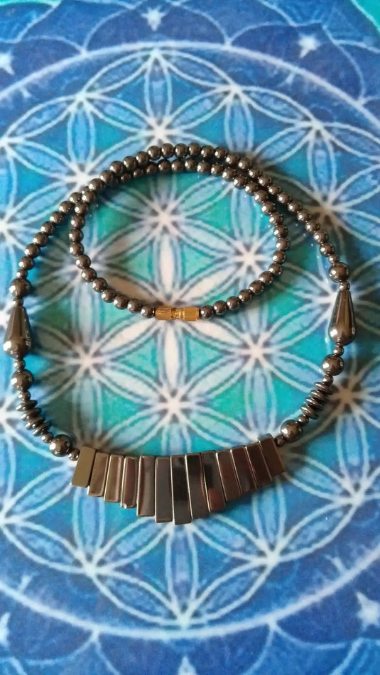 Collier en hématite Collier en Hématite