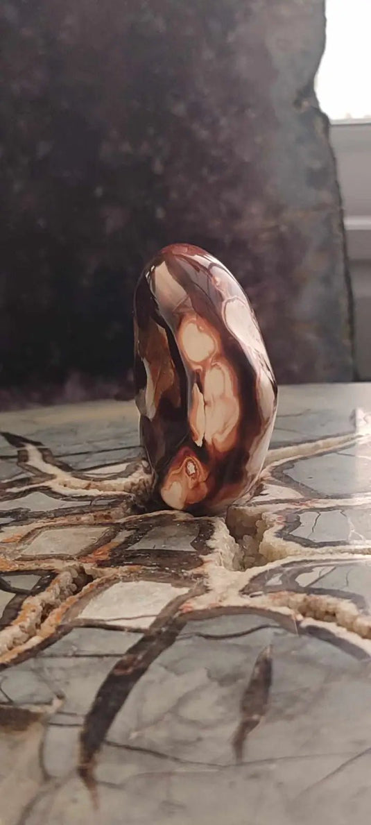 Cornaline du Brésil galet Grade A++++ Cornaline galet