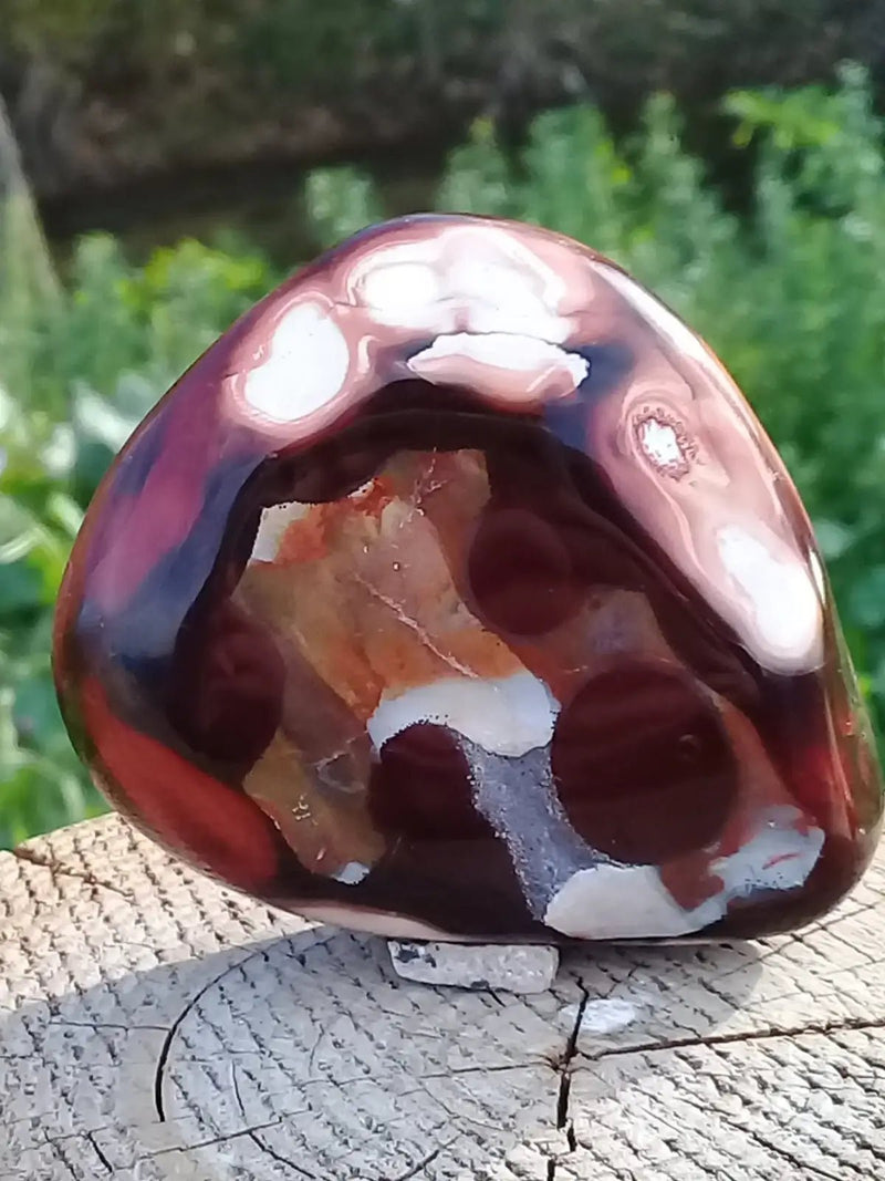 Chargez l&#39;image dans la visionneuse de la galerie, Cornaline du Brésil galet Grade A++++ Cornaline galet
