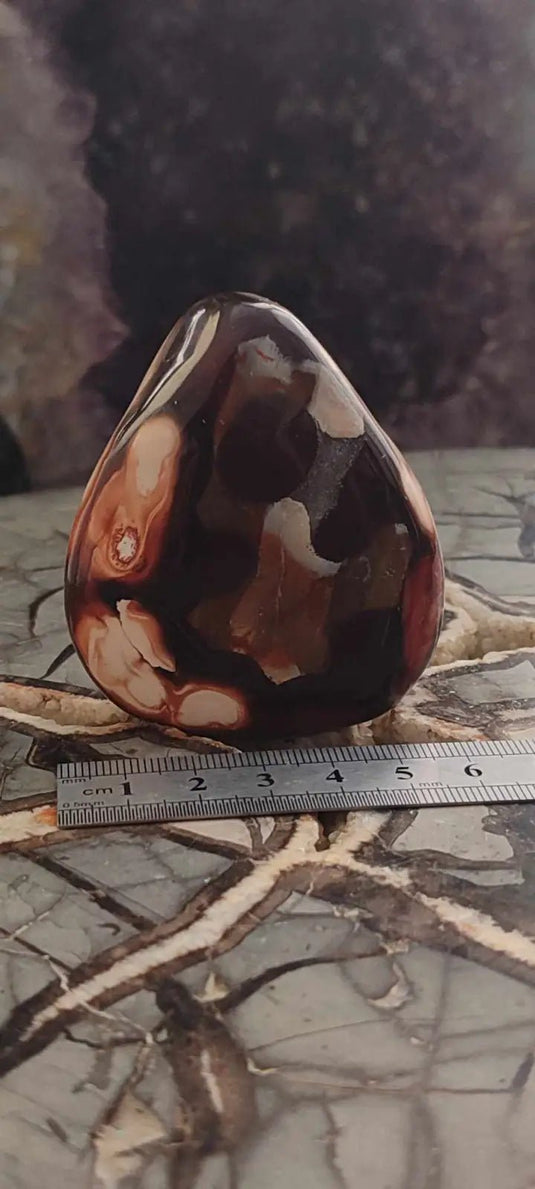 Cornaline du Brésil galet Grade A++++ Cornaline galet