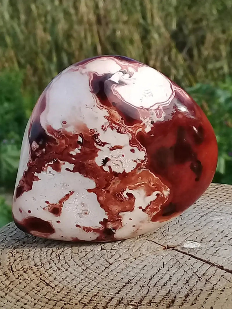 Chargez l&#39;image dans la visionneuse de la galerie, Cornaline du Brésil galet Grade A++++ Cornaline galet
