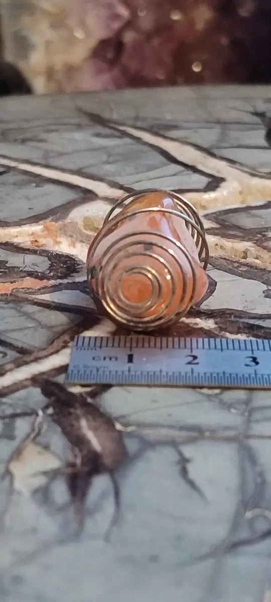 Load image into Gallery viewer, Cornaline du Brésil pendentif Grade A ++++ (Fourni avec cage &amp; cordon) Cornaline pendentif
