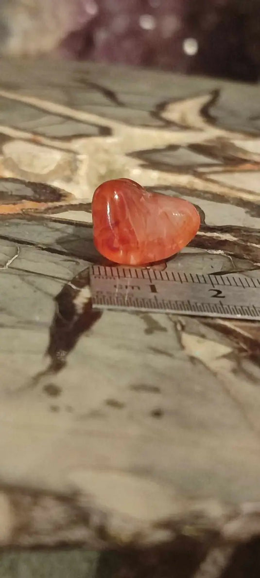 Cornaline du Brésil pierre roulée Grade A++++ Cornaline pierre roulée