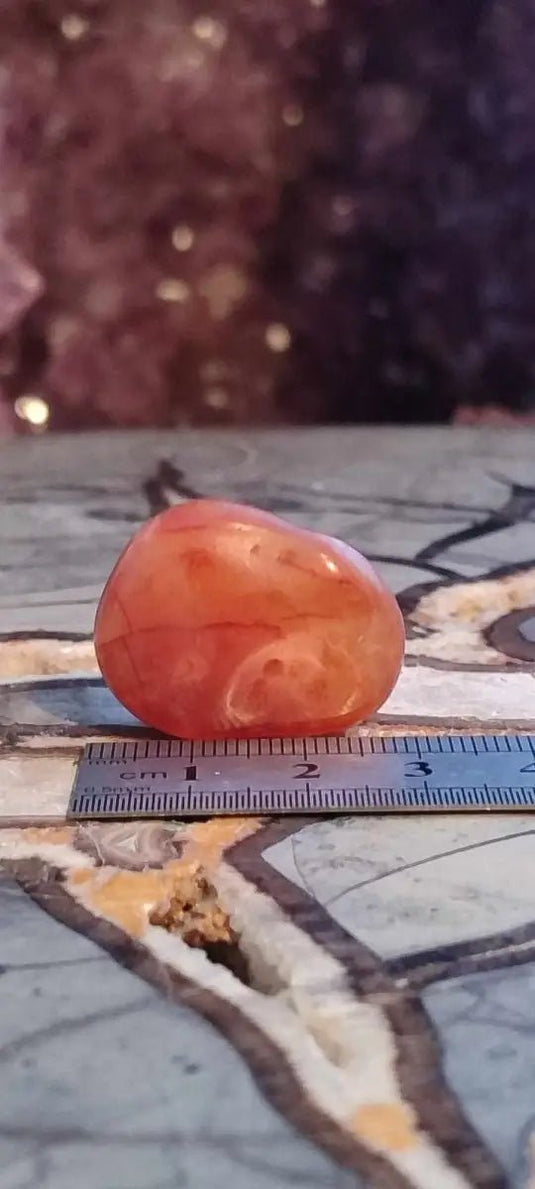 Cornaline du Brésil pierre roulée Grade A ++++ Cornaline pierre roulée