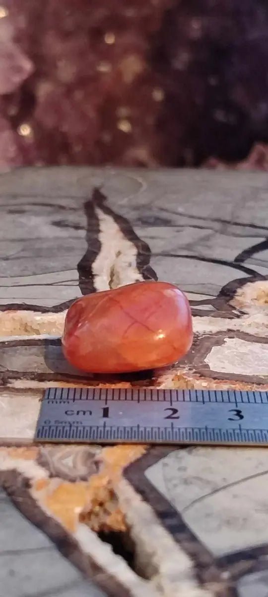 Load image into Gallery viewer, Cornaline du Brésil pierre roulée Grade A ++++ Cornaline pierre roulée
