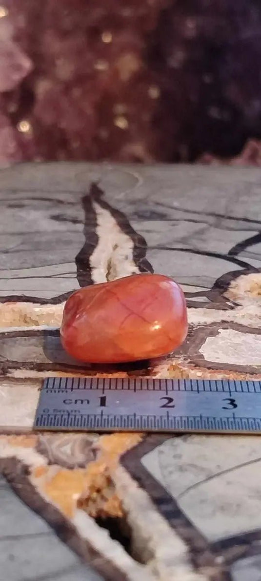 Cornaline du Brésil pierre roulée Grade A ++++ Cornaline pierre roulée