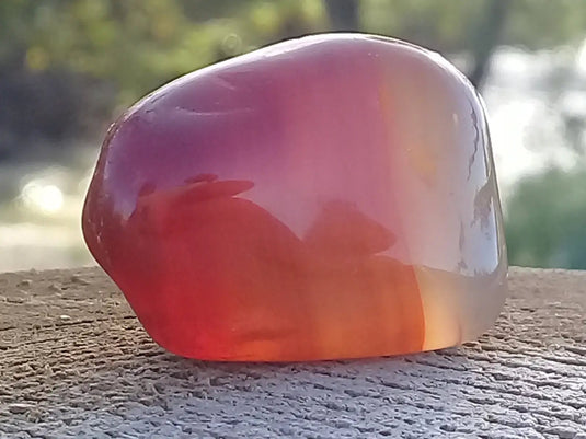 Cornaline du Brésil pierre roulée Grade A ++++ Cornaline pierre roulée