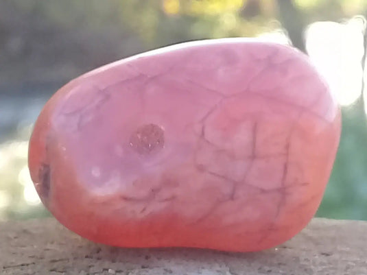 Cornaline du Brésil pierre roulée Grade A ++++ Cornaline pierre roulée