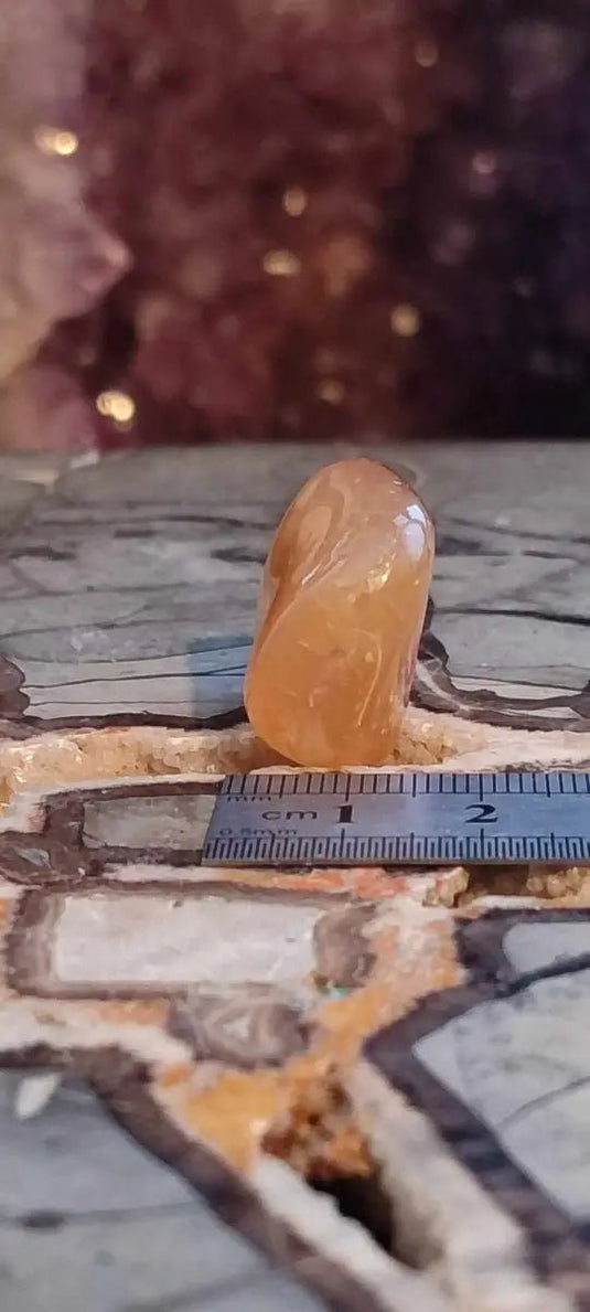 Cornaline du Brésil pierre roulée Grade A ++++ Cornaline pierre roulée