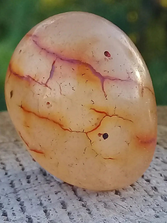 Cornaline du Brésil pierre roulée Grade A ++++ Cornaline pierre roulée