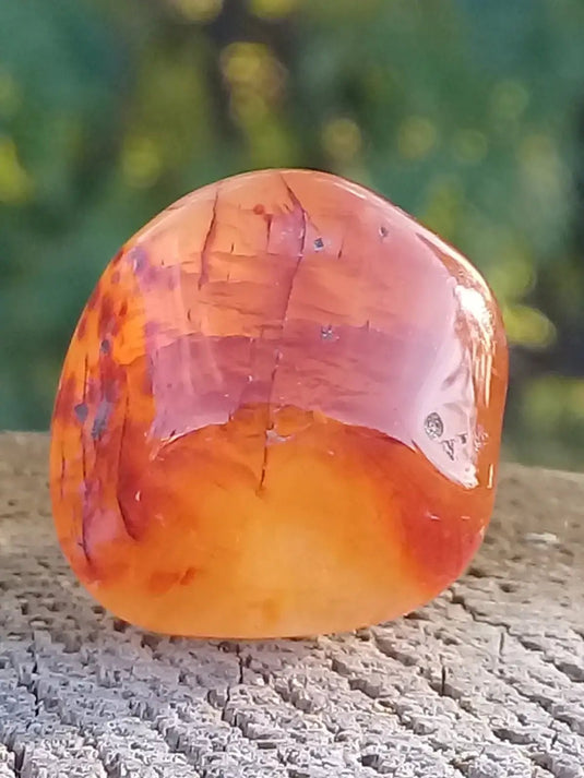 Cornaline du brésil pierre roulée Grade A ++++ Cornaline pierre roulée