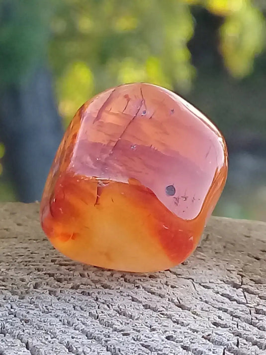 Cornaline du brésil pierre roulée Grade A ++++ Cornaline pierre roulée