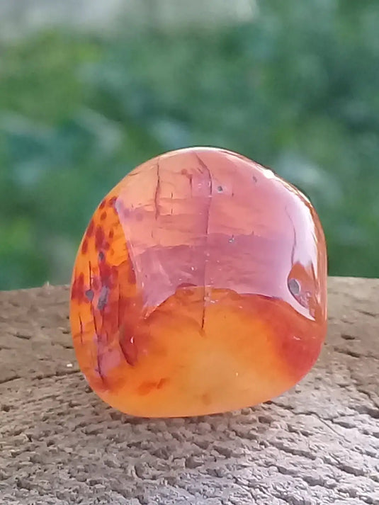 Cornaline du brésil pierre roulée Grade A ++++ Cornaline pierre roulée