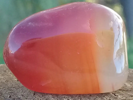 Cornaline du Brésil pierre roulée Grade A ++++ Cornaline pierre roulée