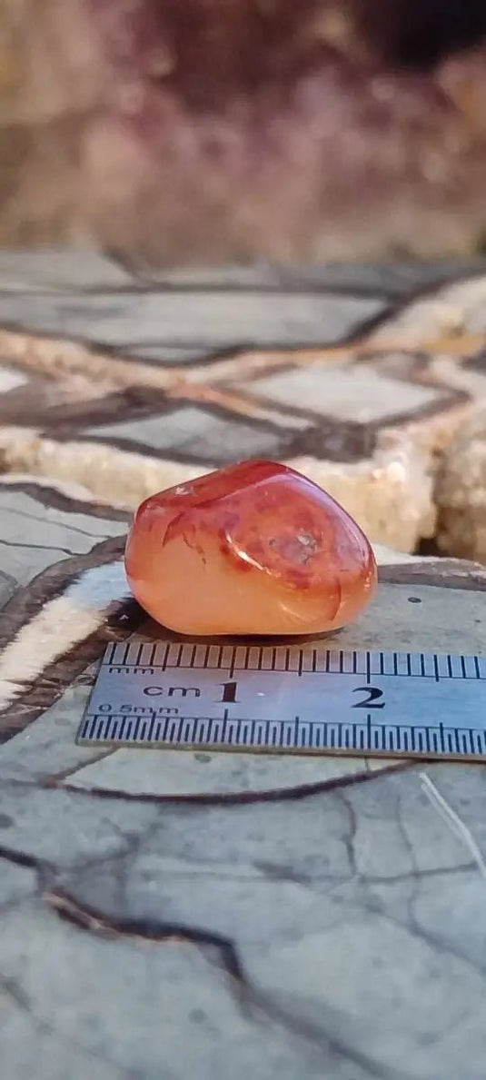 Cornaline du brésil pierre roulée Grade A ++++ Cornaline pierre roulée